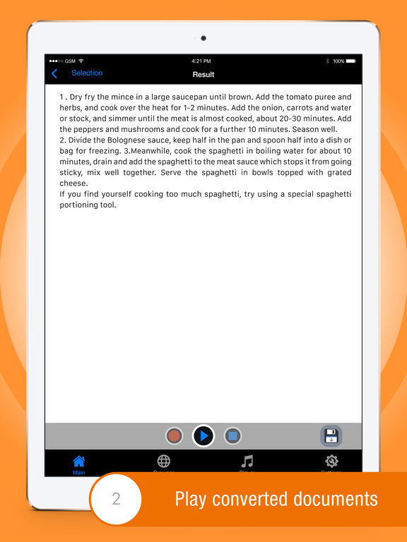 pdf reader audio app