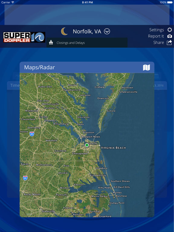 App Shopper WAVY Weather Norfolk Radar & Forecasts (Weather)