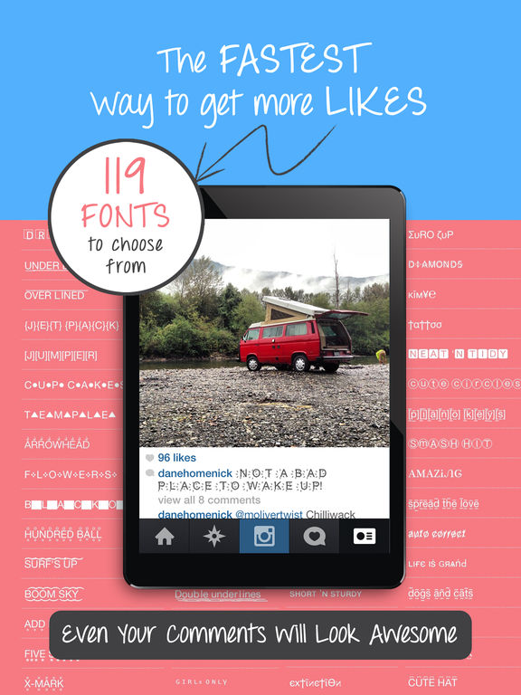 Screenshots of Better Fonts Free - Now With Cool New Font Keyboards! for iPad