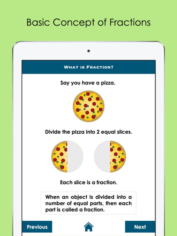 App Shopper Learning Fraction Concepts Fraction Quiz (Education)