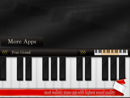 Free Piano. на iPad