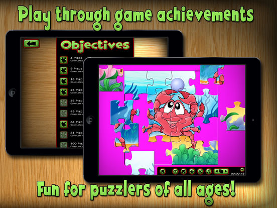 Screenshots of Jigsaw Puzzle for iPad