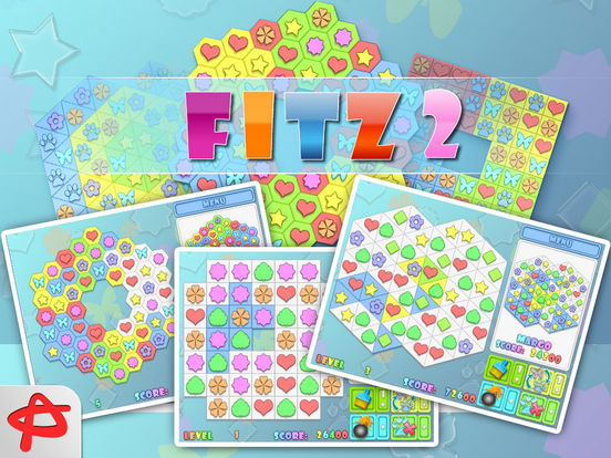 Игра Fitz 2:  Пазлы Три в Ряд