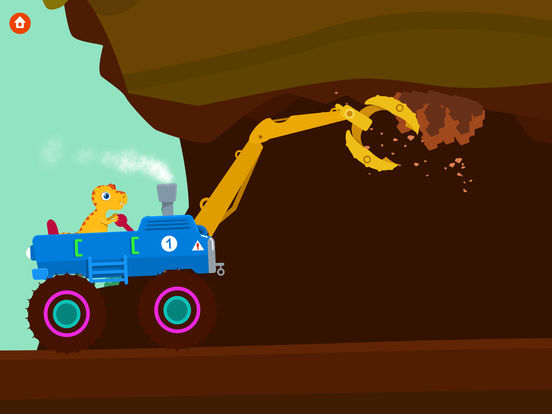 Dinosaur Digger - Truck Simulator Games For Kids