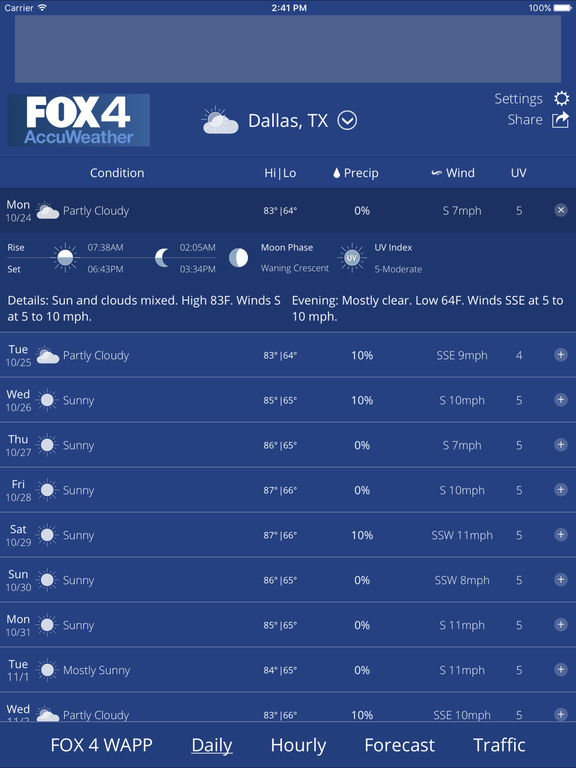FOX 4 KDFW WEATHER screenshot 8