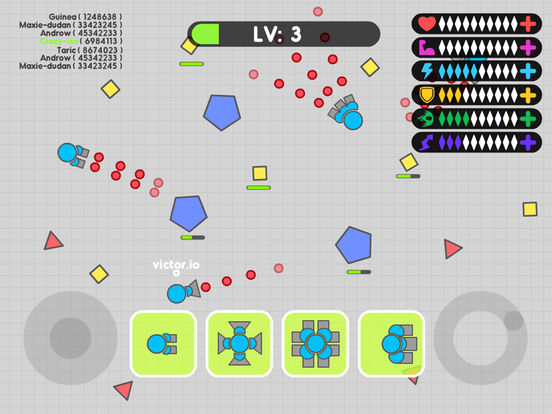 Tank.IO War - Free Tank games of snakescreeshot 4