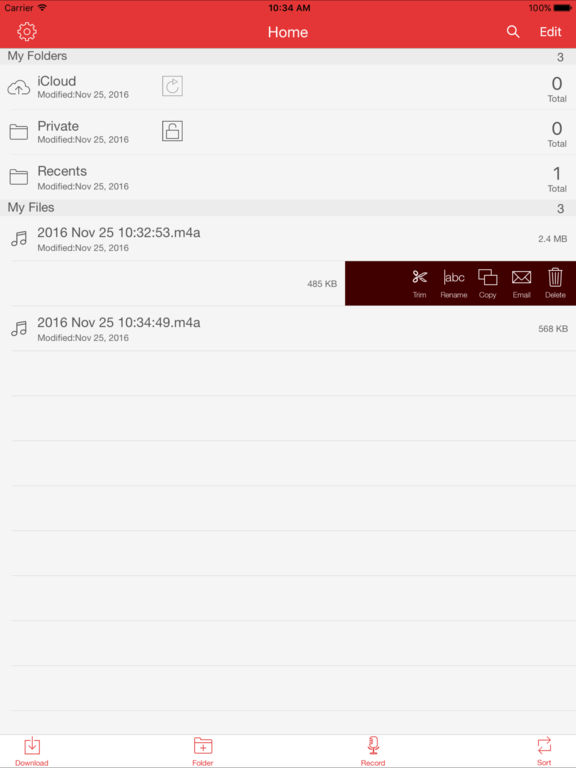 Recorder Pro: Professional Voice Recording On-The-Go screenshot 8