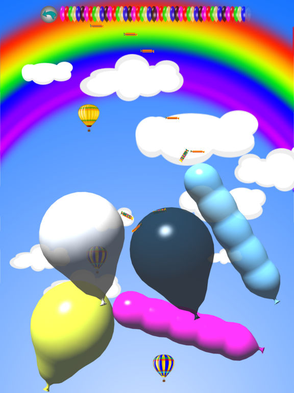Игра Лопай Воздушные Шарики 3D