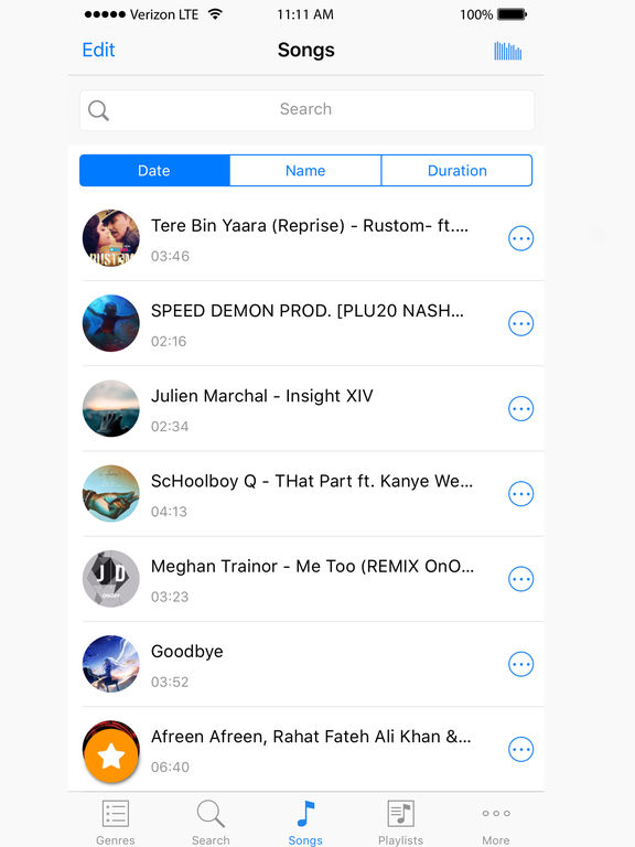 Screenshots of Free Music - Mp3 Music Player & Free Song Music for iPad