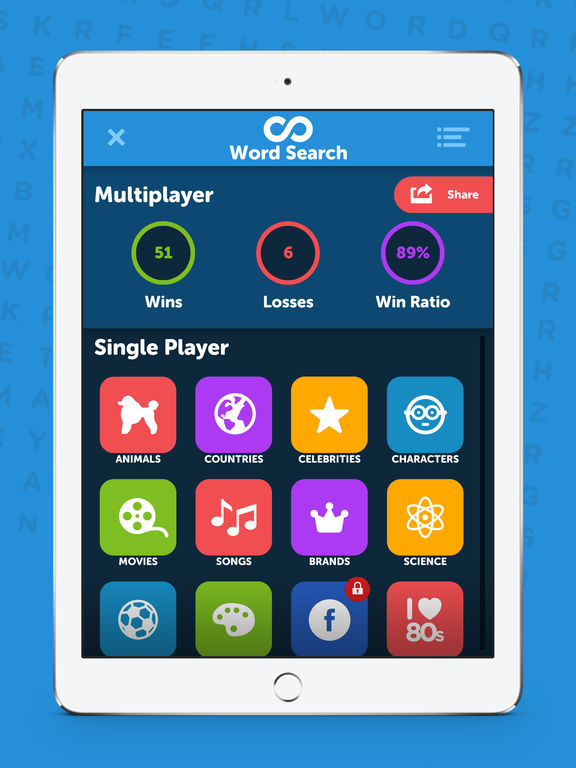 infinite-word-search-puzzles-multiplayer-word-search-word-find-screenshot