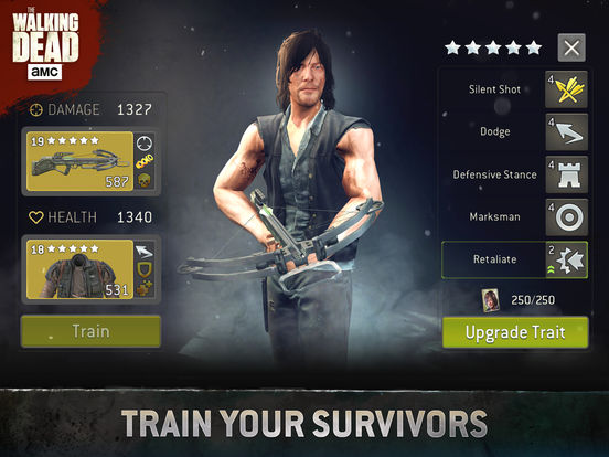 Screenshots of The Walking Dead No Man's Land for iPad