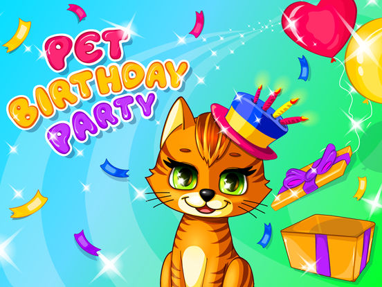 Pet Birthday Party -веселитесь с друзьями (No Ads) на iPad