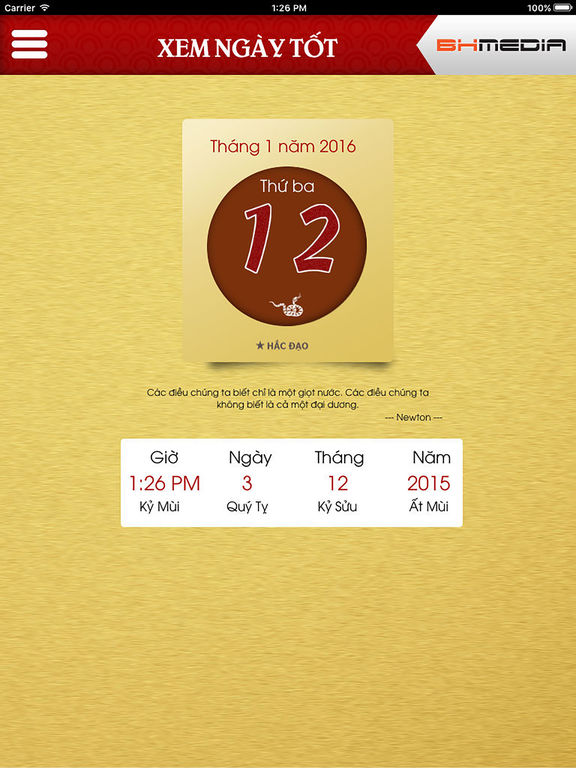 Screenshots of Xem Ngay Tot for iPad