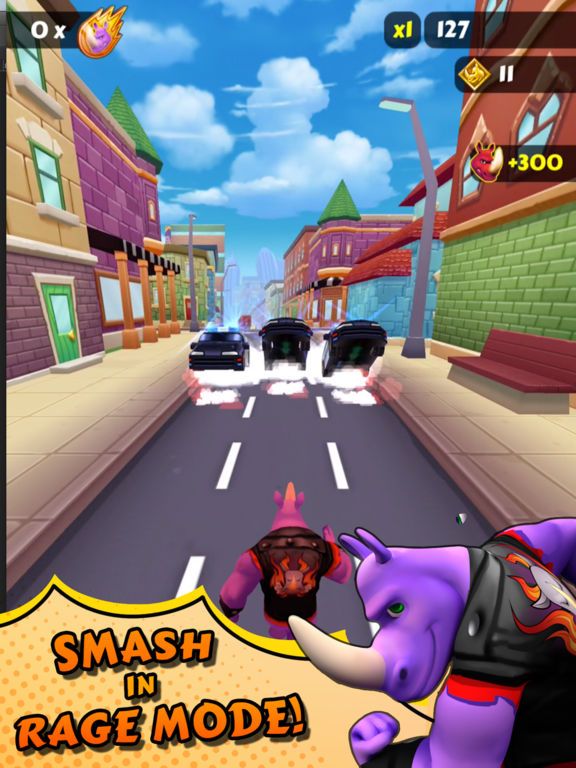 Rhinbo - Endless Runner Game для iPad