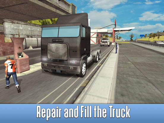 Скачать игру American Truck Driving 3D Full