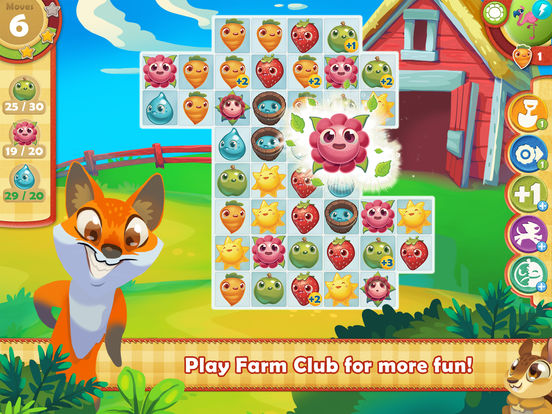 Screenshots of Farm Heroes Saga for iPad