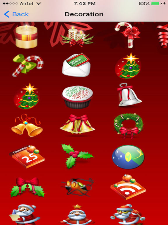 App Shopper: Holiday Emoji - Stickers Emojis Merry Christmas (Entertainment)