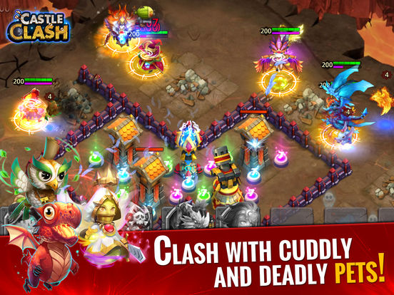 Screenshots of Castle Clash: Age of Legends for iPad