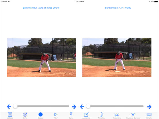 Captura de pantalla del iPad 3
