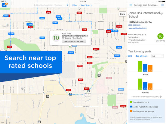 Screenshots of Zillow Real Estate - Homes for Sale & for Rent for iPad