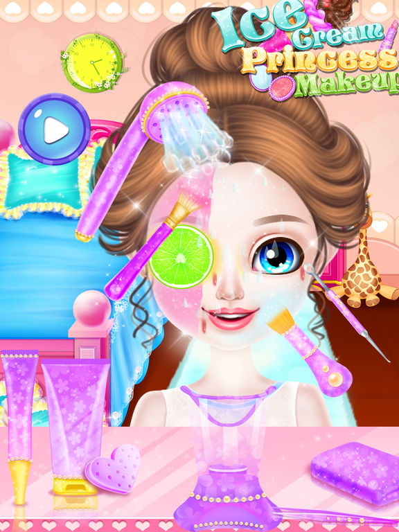 Игра Ice Cream Princess Make Up