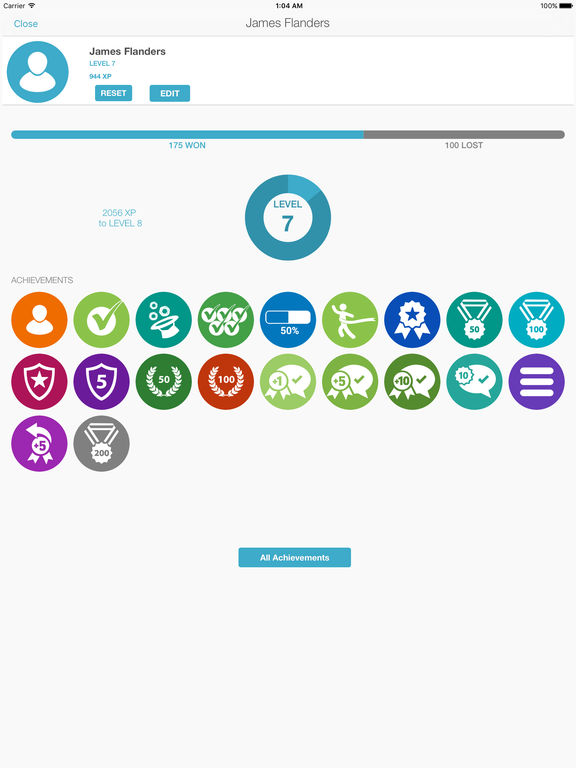 Screenshots of Learn HTML for iPad