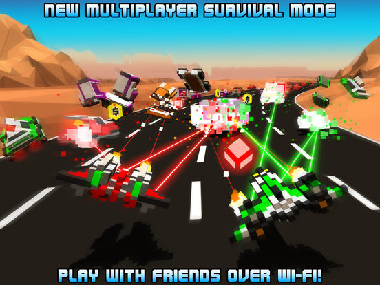 Screenshots of Hovercraft: Takedown - Custom Combat Cars for iPad