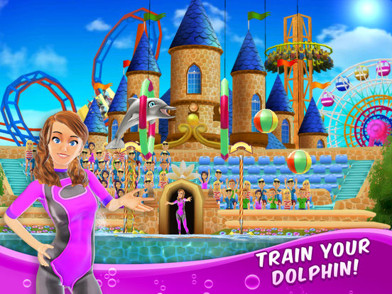Screenshots of My Dolphin Show - sea animal game for girls and boys and kids for iPad