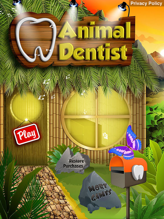 Animal Dentist - Little Baby Pet Doctor Kids Gamesscreeshot 4