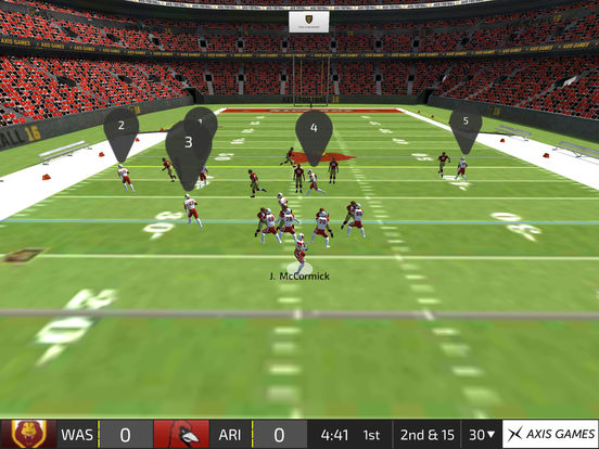 Screenshots of Axis Football 2015 for iPad