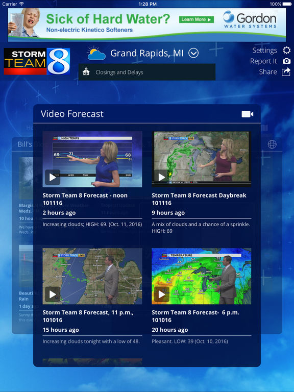 App Shopper Storm Team 8 WOOD TV8 Weather (Weather)