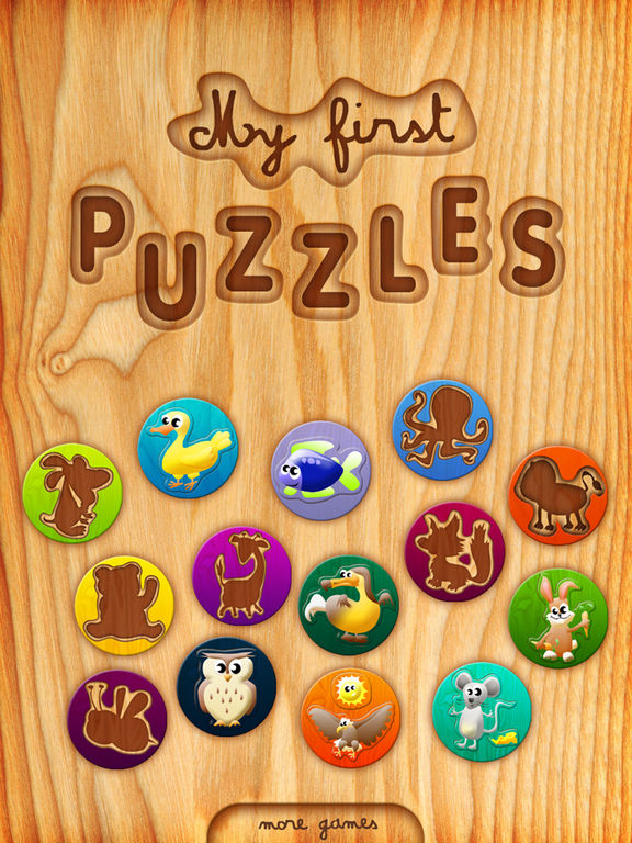 My first puzzles HD на iPad