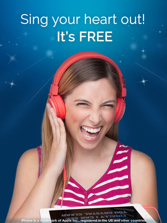 Screenshots of Free Karaoke! Sing karaoke on YouTube with Yokee for iPad