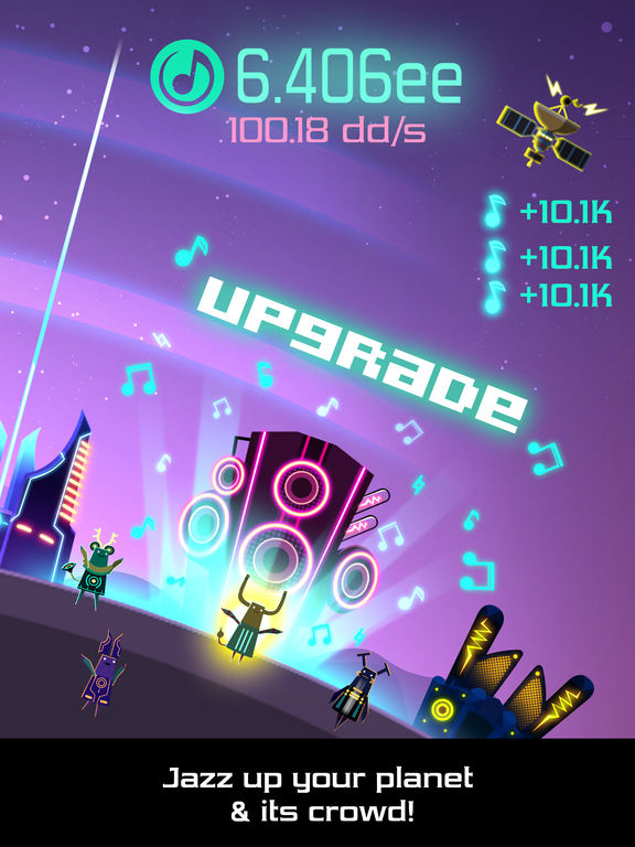 Groove Planet - Rhythm Clicker with your Songsscreeshot 3