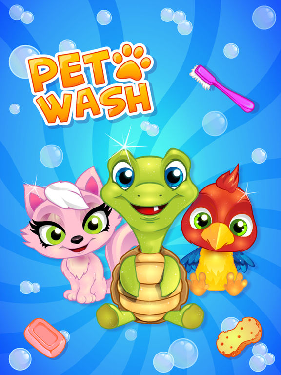 Pet Wash - Мойка домашнего животного (No Ads) на iPad