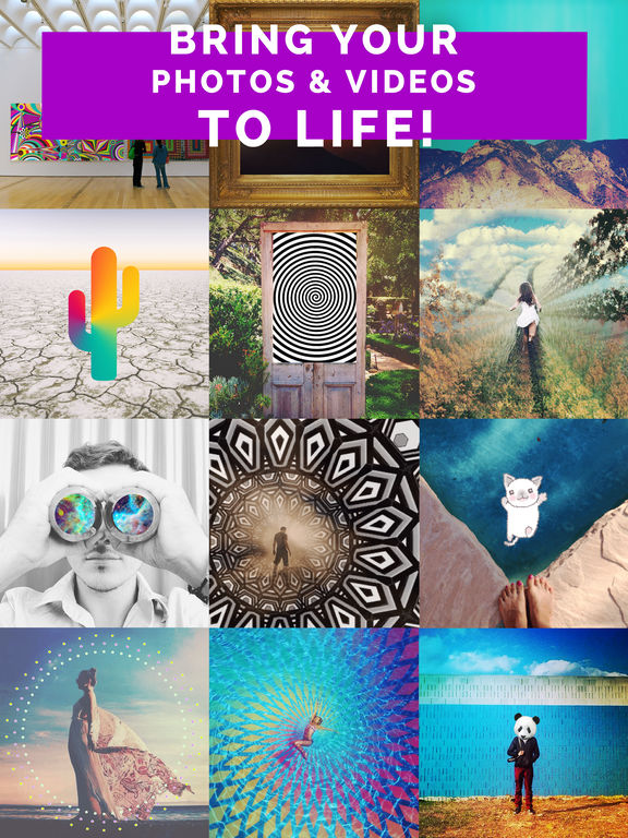 Screenshots of Gifx – Best Gif Editor To Make Art for iPad