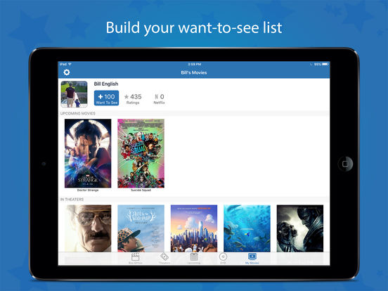 Screenshots of Movies by Flixster for iPad