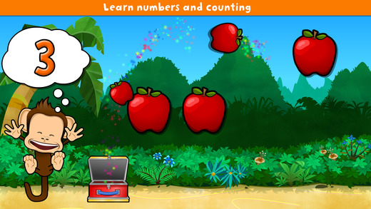 Monkey Preschool Lunchbox on the App Store