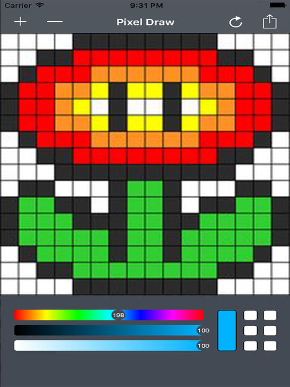 8x8 pixel art maker