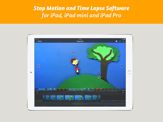 Screenshot iStopMotion pour iPad