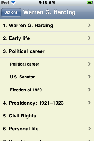 Warren G. Harding - Just the Facts image #1