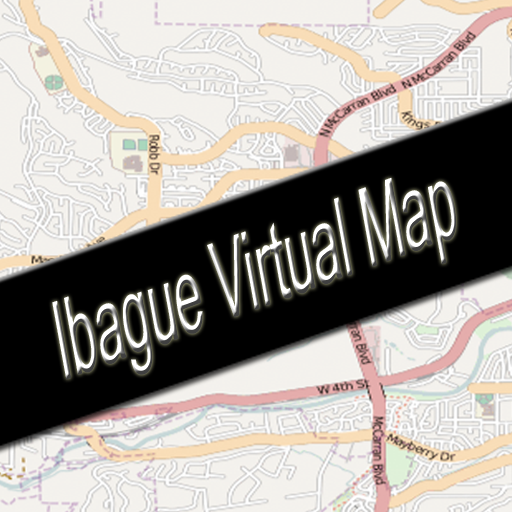 Ibague, Colombia Virtual Map