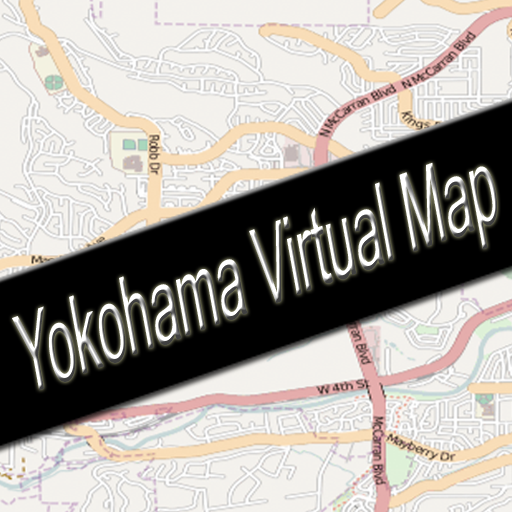 Yokohama, Japan Virtual Map