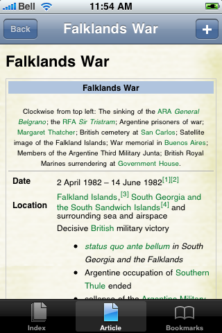 Falklands War Study Guide image #1