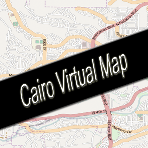 Cairo, Egypt Virtual Map