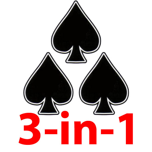 Cards 3-in-1 icon