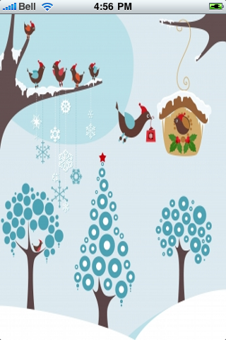 Winter Birds Slide Puzzle image #1