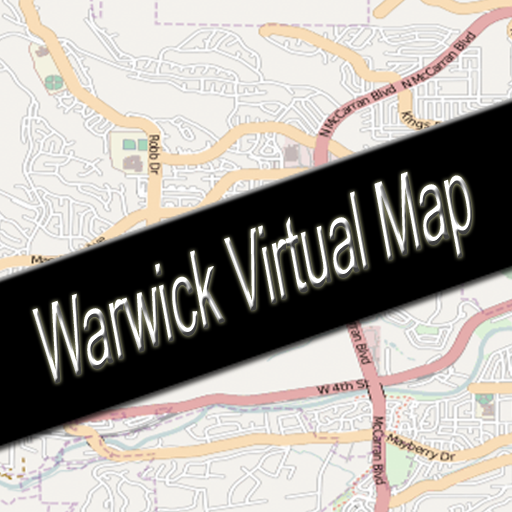 Warwick, Rhode Island Virtual Map