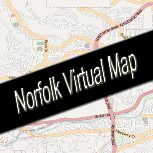 Norfolk, Virginia Virtual Map