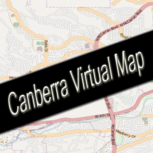 Canberra, Australia Virtual Map